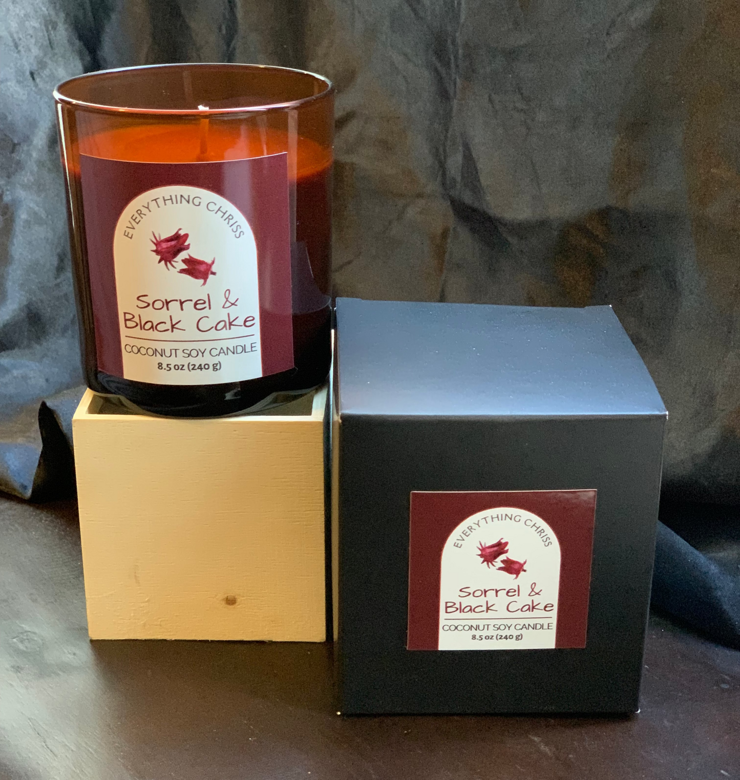 Sorrel & Black Cake Candle