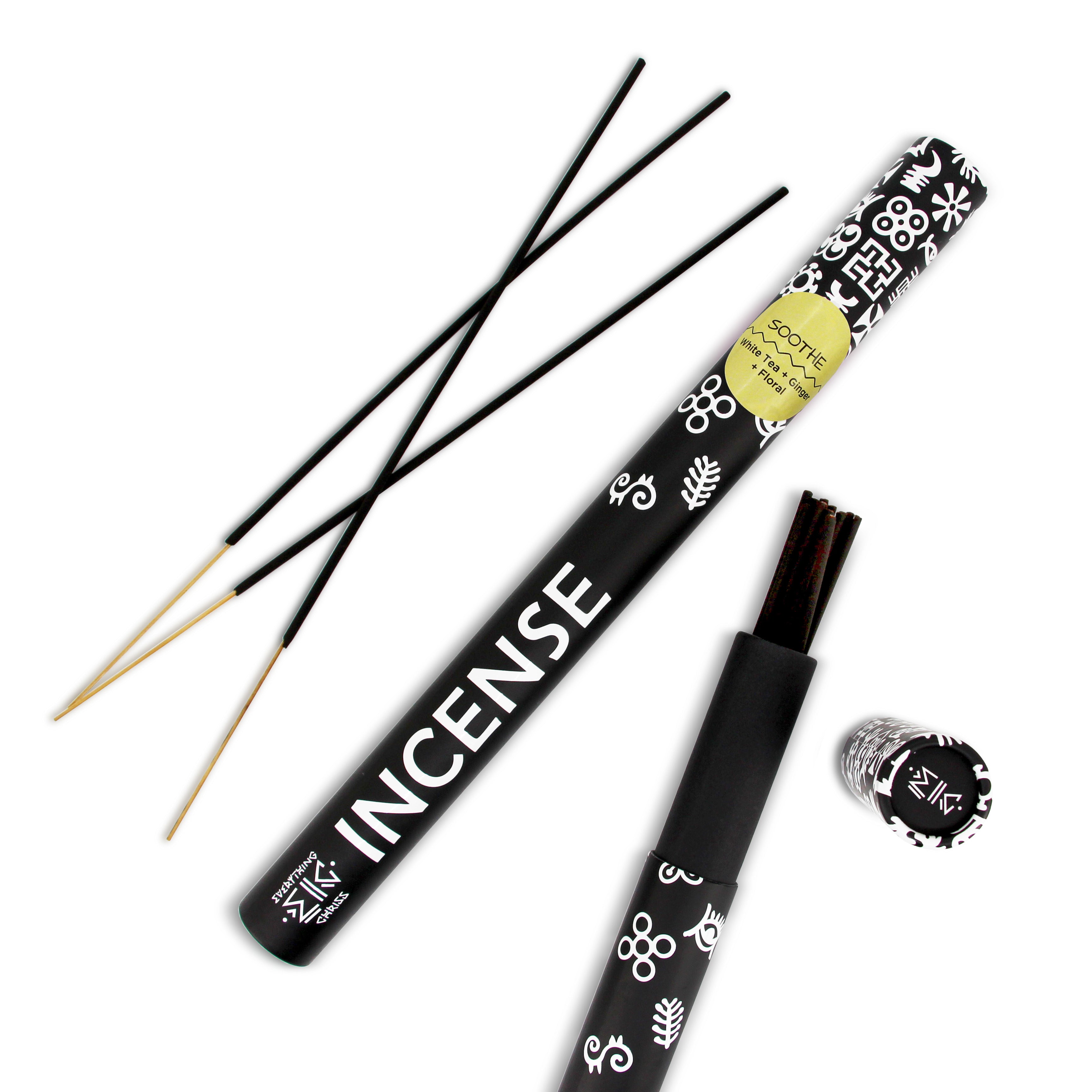 Soothe (white tea, ginger) Incense – Everything Chriss Home & Body ...
