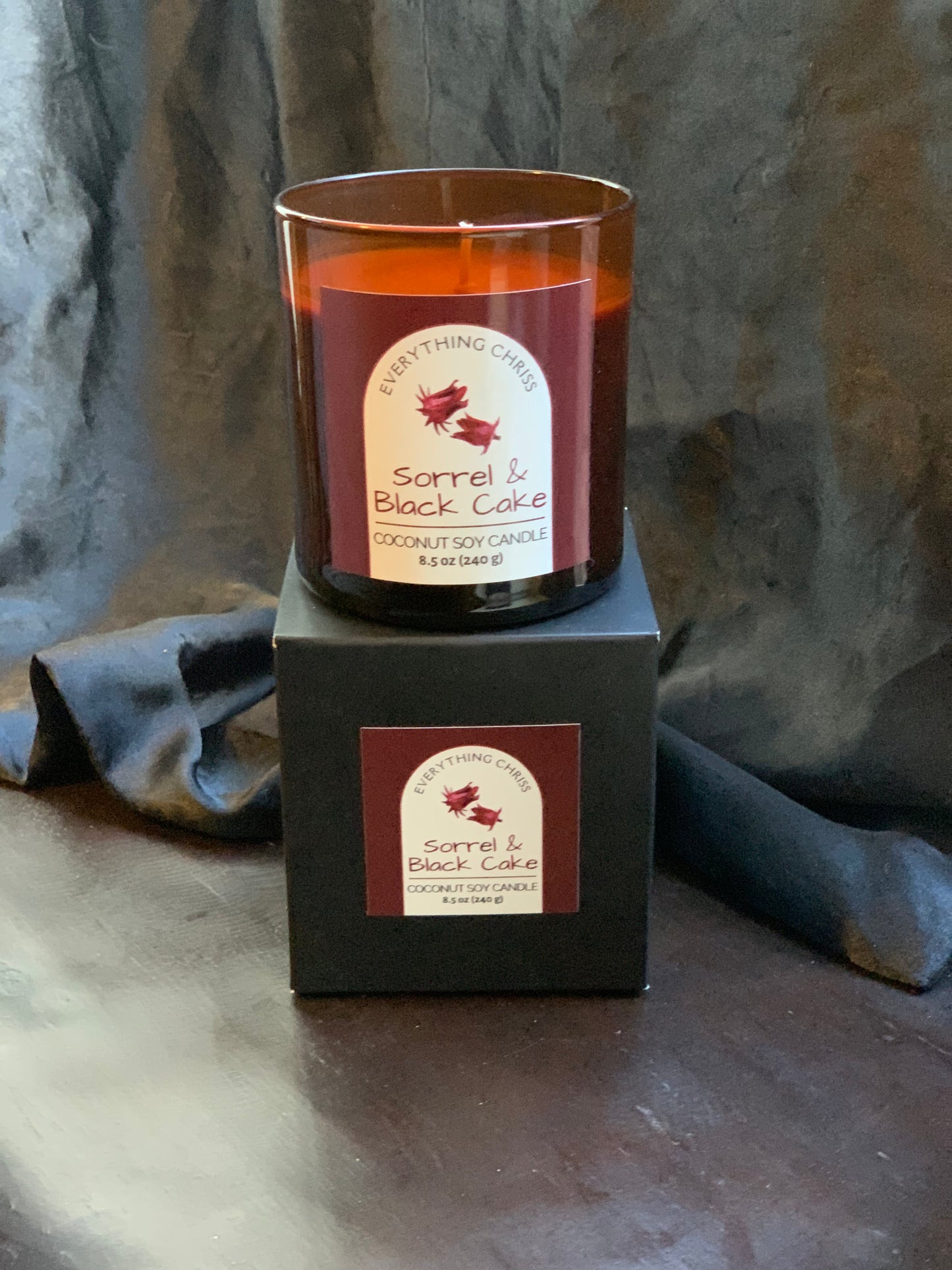 Sorrel & Black Cake Candle