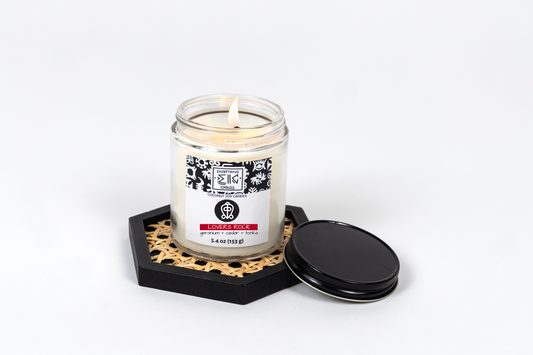 Lover's Rock (geranium, tonka) Candle
